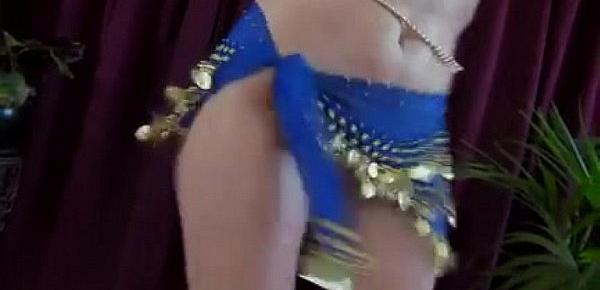  Belly Dancer with Tied hands and Mouth